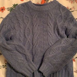 Chunky knit sweater